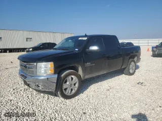 2012 Chevrolet Silverado 1500 LT with VIN 3GCPCSE0XCG199682, listed as a Copart auction lot 43998735 with 195,061 mi miles and Salvage Title. Bid and sale history available at carsss.com. Image 1.