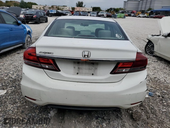 2014 Honda Civic Sedan LX with VIN 19XFB2F57EE026368, listed as a Copart auction lot 52794215 with 146,377 mi miles and Salvage Title. Bid and sale history available at carsss.com. Image 6.