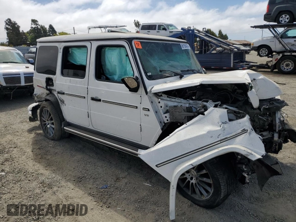 2020 Mercedes-Benz G 550 z VIN W1NYC6BJ5LX342678, wystawiony jako Copart lot #66150424 z przebiegiem Nie podano mil oraz Szkody całkowita. Historia ofert i sprzedaży dostępna na DreamBid. Obrazek 4.