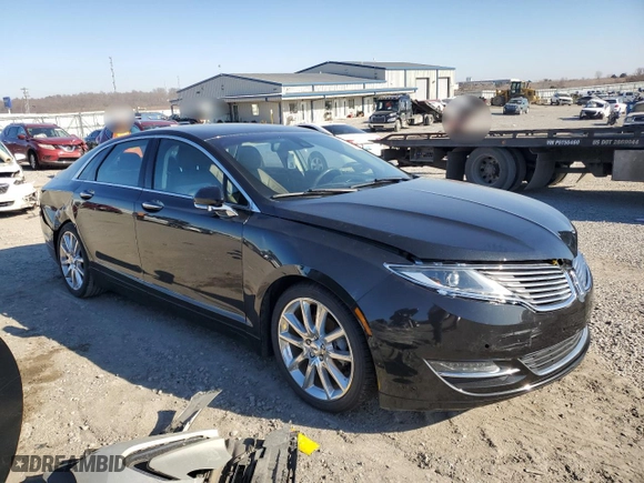 2015 Lincoln MKZ Hybrid with VIN 3LN6L2LU1FR622378, listed as a Copart auction lot 42607965 with 78,501 mi miles and Salvage Title. Bid and sale history available at carsss.com. Image 4.