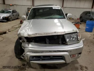 2000 Toyota 4Runner Limited with VIN JT3HN87R5Y0297385, listed as a Copart auction lot 83427354 with 0 mi miles and Salvage Title. Bid and sale history available at carsss.com. Image 5.
