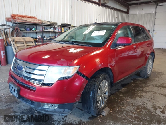 2008 Ford Edge Limited with VIN 2FMDK49C58BB21242, listed as a IAAI auction lot 41724287 with 133,184 mi miles. Bid and sale history available at carsss.com. Image 2.