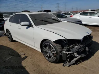 2020 BMW 3 Series 330i xDrive with VIN 3MW5R7J04L8B15615, listed as a Copart auction lot 48516465 with 63,984 mi miles and Salvage Title. Bid and sale history available at DreamBid. Image 4.