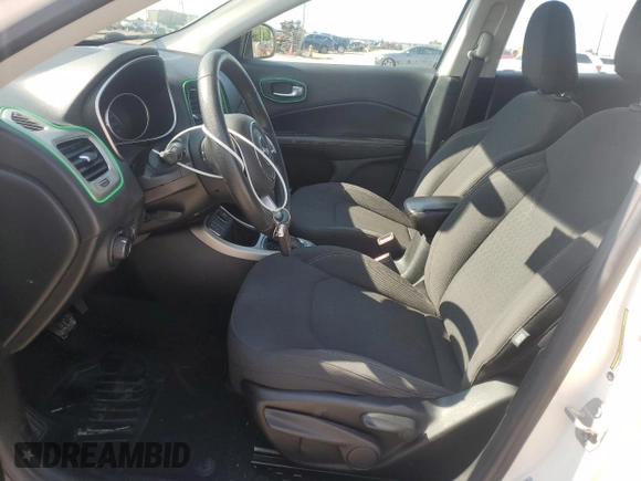 2018 Jeep Compass Sport с VIN 3C4NJCAB3JT123431, выставлен на аукционе Copart как лот 58603935 с пробегом 128 109 миль миль и Списание • Salvage title. История ставок и продаж доступна на DreamBid. Изображение 7.