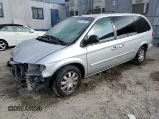 2007 Chrysler Town & Country LWB Touring with VIN 2A4GP54L67R213184, listed as a Copart auction lot 76761914 with 207,424 mi miles and Salvage Title. Bid and sale history available at carsss.com. Image 1.