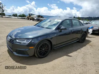 2018 Audi A4 Premium Plus z VIN WAUENAF40JN019947, wystawiony jako Copart lot #56603955 z przebiegiem 45 807 mil mil oraz Szkoda całkowita • Salvage title. Historia ofert i sprzedaży dostępna na DreamBid. Obrazek 1.