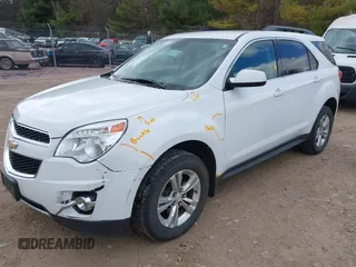 2013 Chevrolet Equinox LT with VIN 2GNFLEE36D6222483, listed as a IAAI auction lot 42006565 with 127,027 mi miles. Bid and sale history available at carsss.com. Image 2.