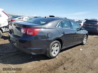 2015 Chevrolet Malibu LS with VIN 1G11B5SL9FF338921, listed as a Copart auction lot 50132095 with 47,211 mi miles and Salvage Title. Bid and sale history available at carsss.com. Image 3.