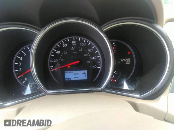 2012 Nissan Murano S with VIN JN8AZ1MU6CW121943, listed as a IAAI auction lot 42430018 with 72,649 mi miles and . Bid and sale history available at DreamBid. Image 7.