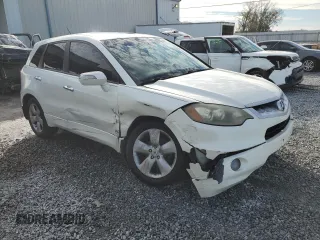 2007 Acura RDX Tech Pkg with VIN 5J8TB185X7A024552, listed as a Copart auction lot 42318055 with 239,867 mi miles and Salvage Title. Bid and sale history available at carsss.com. Image 4.