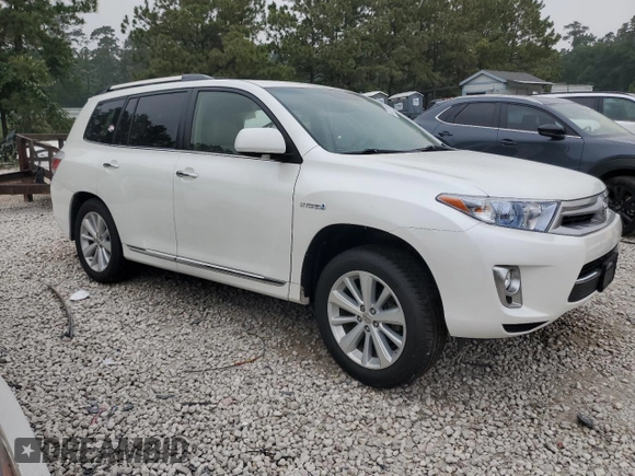 2012 Toyota Highlander Hybrid Limited with VIN JTEDC3EH5C2009970, listed as a Copart auction lot 54277314 with 150,567 mi miles and Salvage Title. Bid and sale history available at carsss.com. Image 4.