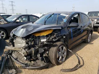2022 Honda HR-V LX with VIN 3CZRU6H35NM740977, listed as a Copart auction lot 64514163 with 15,963 mi miles and Salvage Title. Bid and sale history available at carsss.com. Image 1.