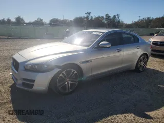 2017 Jaguar XE 35t Premium with VIN SAJAD4BV6HA965932, listed as a Copart auction lot 83215154 with 55,291 mi miles and Salvage Title. Bid and sale history available at DreamBid. Image 1.