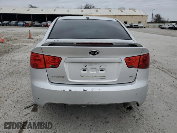 2010 Kia Forte SX with VIN KNAFW4A36A5288536, listed as a Copart auction lot 46446395 with 197,245 mi miles and Clean Title. Bid and sale history available at carsss.com. Image 6.