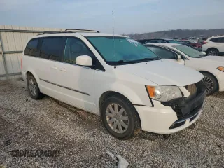 2014 Chrysler Town & Country Touring with VIN 2C4RC1BG9ER359794, listed as a Copart auction lot 86532674 with 128,199 mi miles and Salvage Title. Bid and sale history available at carsss.com. Image 4.