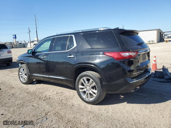 2018 Chevrolet Traverse High Country with VIN 1GNEVKKW5JJ131724, listed as a Copart auction lot 46585035 with 133,325 mi miles and Salvage Title. Bid and sale history available at carsss.com. Image 2.
