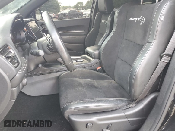 2021 Dodge Durango SRT Hellcat with VIN 1C4SDJH99MC626544, listed as a Copart auction lot 62276204 with Not provided miles and Salvage title. Bid and sale history available at DreamBid. Image 7.