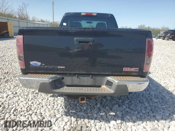 2007 GMC Canyon Work Truck with VIN 1GTDT19E678139669, listed as a Copart auction lot 55124495 with 194,393 mi miles and Clean Title. Bid and sale history available at carsss.com. Image 6.