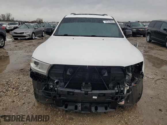 2018 Dodge Durango Citadel Anodized Platinum with VIN 1C4SDJET2JC102115, listed as a Copart auction lot 47318625 with 114,770 mi miles and Salvage title. Bid and sale history available at DreamBid. Image 5.