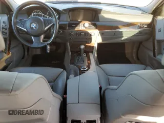 2007 BMW 5 Series 550i with VIN WBANB535X7CP05348, listed as a Copart auction lot 80803994 with Not Provided miles and Salvage Title. Bid and sale history available at DreamBid. Image 8.