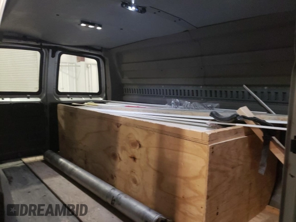2015 Chevrolet Express Cargo with VIN 1GCWGFCF9F1116132, listed as a Copart auction lot 50924125 with 147,150 mi miles and Salvage title. Bid and sale history available at DreamBid. Image 10.