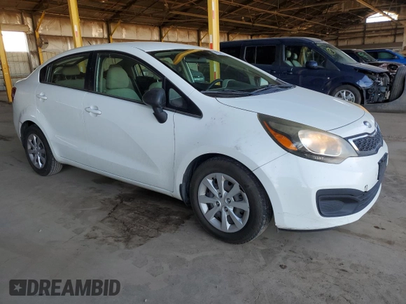 2013 Kia Rio SX z VIN KNADN4A31D6273449, wystawiony jako Copart lot #56802975 z przebiegiem 162 913 mil mil oraz Szkoda całkowita • Salvage title. Historia ofert i sprzedaży dostępna na DreamBid. Obrazek 4.