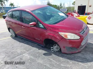 2014 Ford C-Max SE with VIN 1FADP5AU1EL502801, listed as a IAAI auction lot 42161200 with 178,199 mi miles. Bid and sale history available at carsss.com. Image 1.