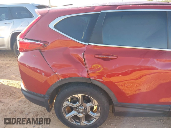 2019 Honda CR-V EX-L with VIN 5J6RW1H85KL006877, listed as a IAAI auction lot 41887913 with 39,833 mi miles. Bid and sale history available at carsss.com. Image 6.