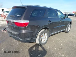 2013 Dodge Durango SXT with VIN 1C4RDJAG3DC512367, listed as a IAAI auction lot 41721437 with 176,092 mi miles. Bid and sale history available at carsss.com. Image 4.