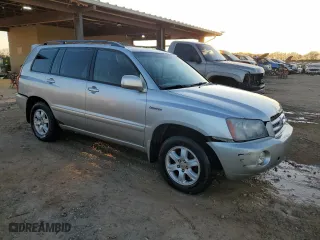 2001 Toyota Highlander with VIN JTEGF21A510028230, listed as a Copart auction lot 43652835 with 200,970 mi miles and Salvage Title. Bid and sale history available at carsss.com. Image 4.