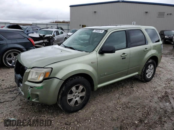 2008 Mercury Mariner with VIN 4M2CU81188KJ20405, listed as a Copart auction lot 78945674 with 199,001 mi miles and Non Repairable. Bid and sale history available at carsss.com. Image 1.
