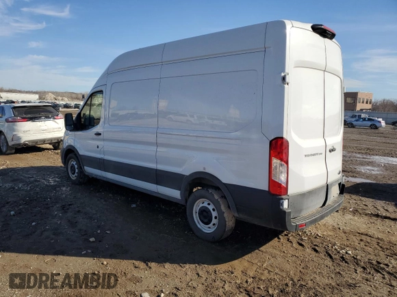 2021 Ford Transit Cargo with VIN 1FTBR1X87MKA46404, listed as a Copart auction lot 45162425 with 81,901 mi miles and Salvage Title. Bid and sale history available at DreamBid. Image 2.