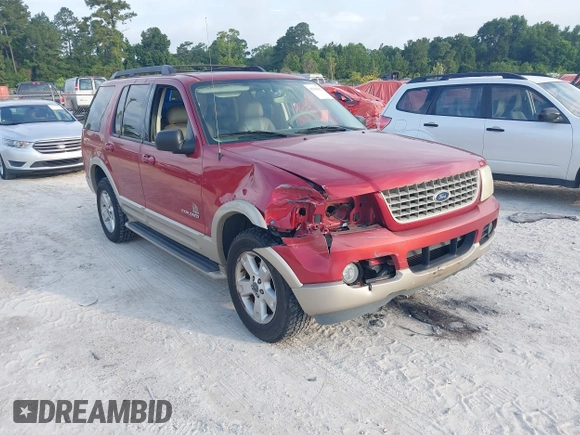 2005 Ford Explorer Eddie Bauer z VIN 1FMZU74K65UA55533, wystawiony jako IAAI lot #42546942 z przebiegiem 184 586 mil mil oraz . Historia ofert i sprzedaży dostępna na DreamBid. Obrazek 1.