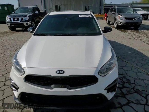 2021 Kia Forte GT-Line with VIN 3KPF34AD0ME276265, listed as a Copart auction lot 52493585 with 102,953 mi miles and Salvage Title. Bid and sale history available at carsss.com. Image 14.