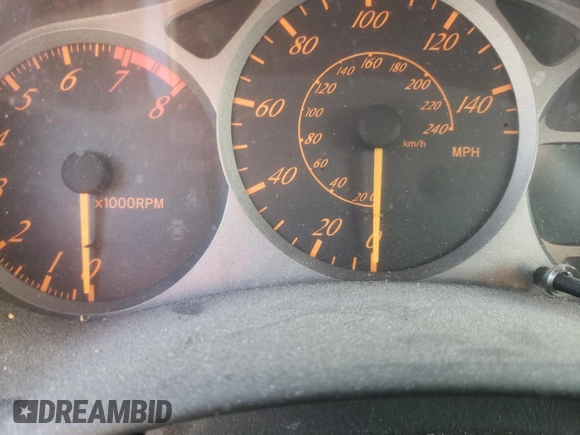 2002 Toyota Celica GT with VIN JTDDR32T220128940, listed as a Copart auction lot 73731814 with 0 mi miles and Salvage Title. Bid and sale history available at carsss.com. Image 9.