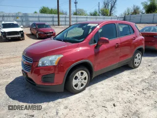 2015 Chevrolet Trax LS with VIN KL7CJKSB0FB218650, listed as a Copart auction lot 52429785 with 105,784 mi miles and Clean Title. Bid and sale history available at carsss.com. Image 1.