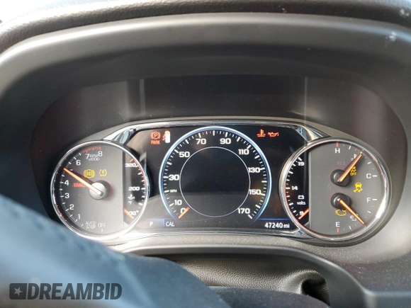2021 GMC Acadia Denali with VIN 1GKKNPLS0MZ224388, listed as a Copart auction lot 88892385 with 47,240 mi miles and Salvage Title. Bid and sale history available at carsss.com. Image 9.