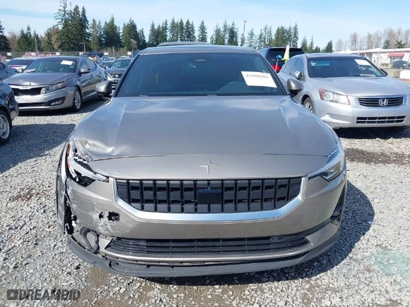 2022 Polestar 2 with VIN LPSED3KAXNL053014, listed as a IAAI auction lot 41880201 with 37,970 mi miles. Bid and sale history available at carsss.com. Image 12.