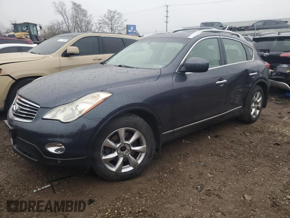 2008 Infiniti EX Journey with VIN JNKAJ09F98M355258, listed as a Copart auction lot 80648174 with 101,182 mi miles and Salvage Title. Bid and sale history available at DreamBid. Image 1.