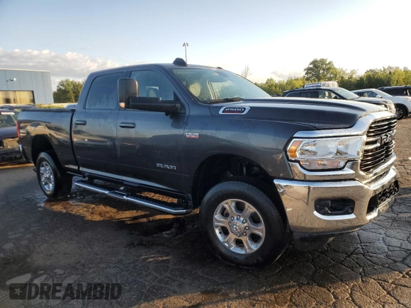 2020 Ram 2500 Big Horn with VIN 3C6UR5DJ8LG241562, listed as a Copart auction lot 69847394 with 38,488 mi miles and Clean Title. Bid and sale history available at carsss.com. Image 4.