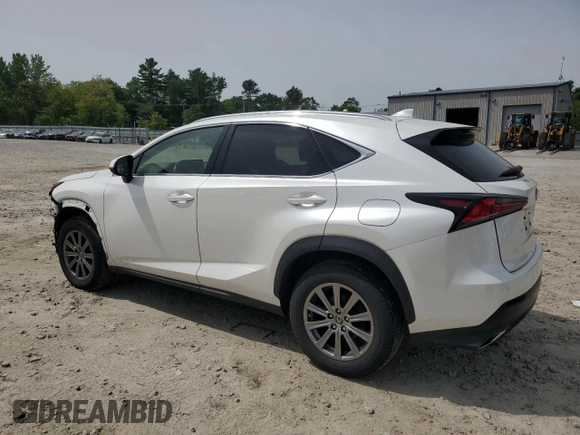 2019 Lexus NX 300 with VIN JTJBARBZ2K2179846, listed as a Copart auction lot 58236005 with 76,809 mi miles and Salvage title. Bid and sale history available at DreamBid. Image 2.