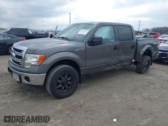 2014 Ford F-150 XL with VIN 1FTFW1EF7EFA31990, listed as a IAAI auction lot 41954531 with 158,521 mi miles. Bid and sale history available at carsss.com. Image 17.