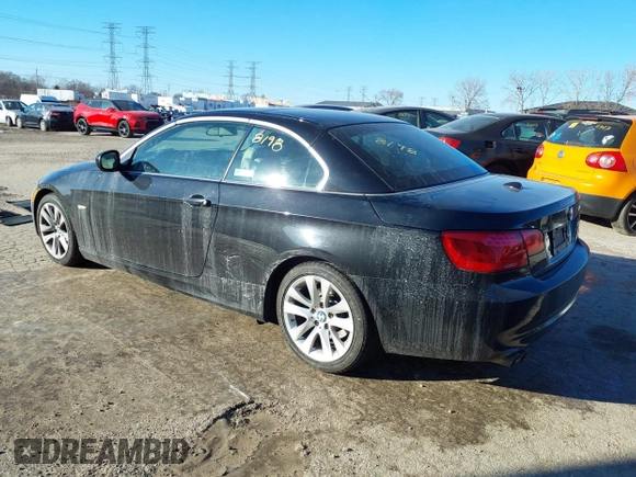 2011 BMW 3 Series 328i with VIN WBADW3C56BE541629, listed as a IAAI auction lot 41328198 with 150,359 mi miles. Bid and sale history available at carsss.com. Image 3.