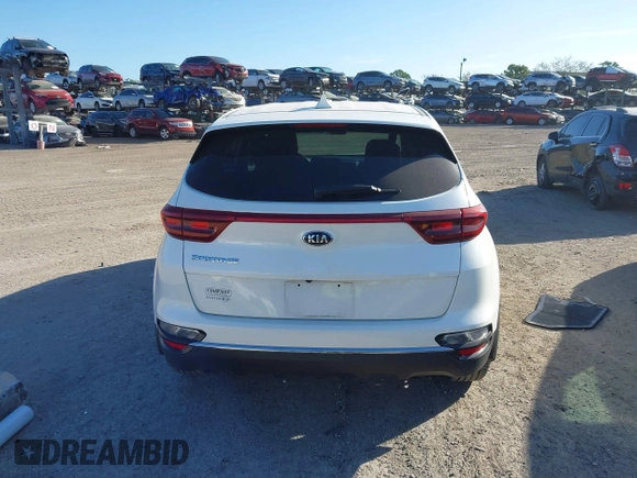 2021 Kia Sportage LX with VIN KNDPM3AC5M7907935, listed as a IAAI auction lot 41738513 with 79,116 mi miles. Bid and sale history available at carsss.com. Image 16.