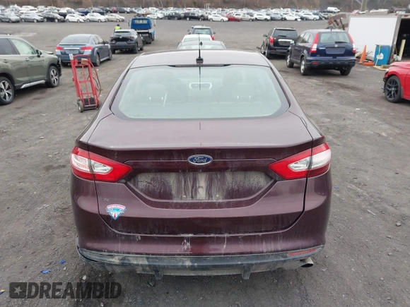 2013 Ford Fusion S with VIN 3FA6P0G71DR244034, listed as a IAAI auction lot 41947243 with 169,095 mi miles. Bid and sale history available at carsss.com. Image 16.