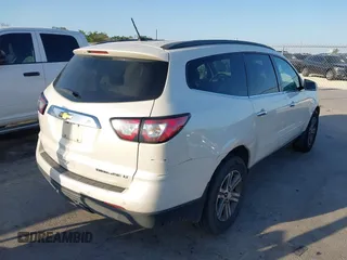 2015 Chevrolet Traverse LT with VIN 1GNKRHKD8FJ205055, listed as a IAAI auction lot 41825877 with 187,654 mi miles and . Bid and sale history available at DreamBid. Image 4.