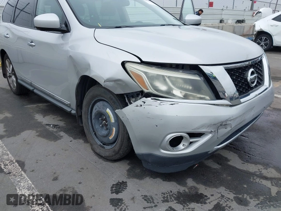 2014 Nissan Pathfinder SL with VIN 5N1AR2MN6EC726507, listed as a IAAI auction lot 42444733 with 136,280 mi miles and . Bid and sale history available at DreamBid. Image 6.