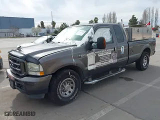 2003 Ford Super Duty F-250 XL with VIN 1FTNX20P43ED75097, listed as a IAAI auction lot 41841802 with 218,308 mi miles. Bid and sale history available at carsss.com. Image 16.