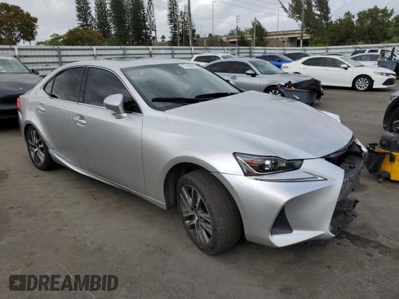 2019 Lexus IS with VIN JTHBA1D20K5094330, listed as a Copart auction lot 47446205 with 59,051 mi miles and Salvage Title. Bid and sale history available at carsss.com. Image 4.