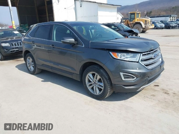 2018 Ford Edge SEL with VIN 2FMPK4J88JBB90758, listed as a IAAI auction lot 41803287 with 122,881 mi miles. Bid and sale history available at carsss.com. Image 1.